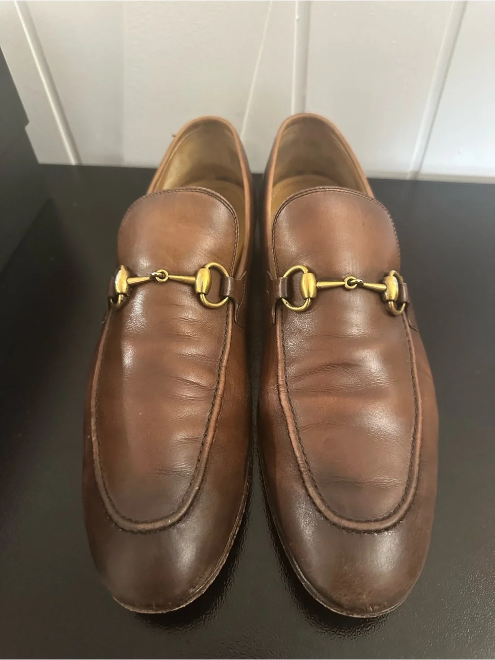 Gucci jordaan leather